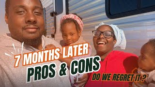 Family of 4 moves from 3BR House to 30ft Tiny RV: What We LOVE & HATE after 7 months