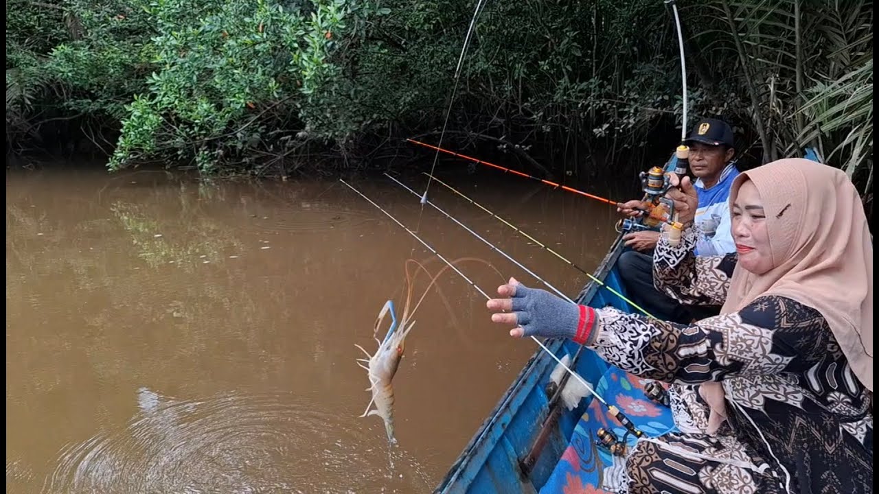 Satu Spot banyak udang galahnya,kali ini saya benar-benar kalah telak  😊