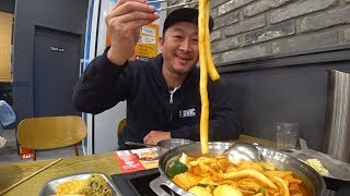 [ENG]두끼 떡볶이 뷔페 처음 가봤어요Mukbang eating show