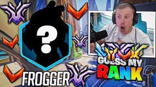 Fake Frogger in Rankdle... | Guess The Rank #55