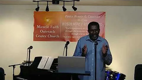 MFOCC Speaking Like God Pastor Ronnie McCray