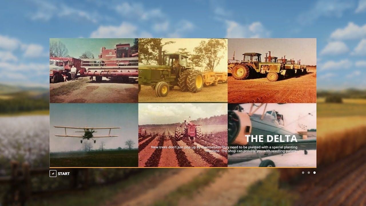 FS19 Map First Look - The Delta with Rice Working Beta - YouTube