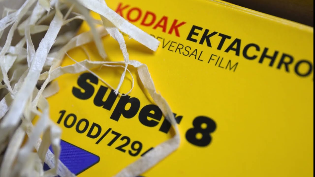 Звіт про проявлення Ektachrome 100d development report киноплёнка super 8 super8