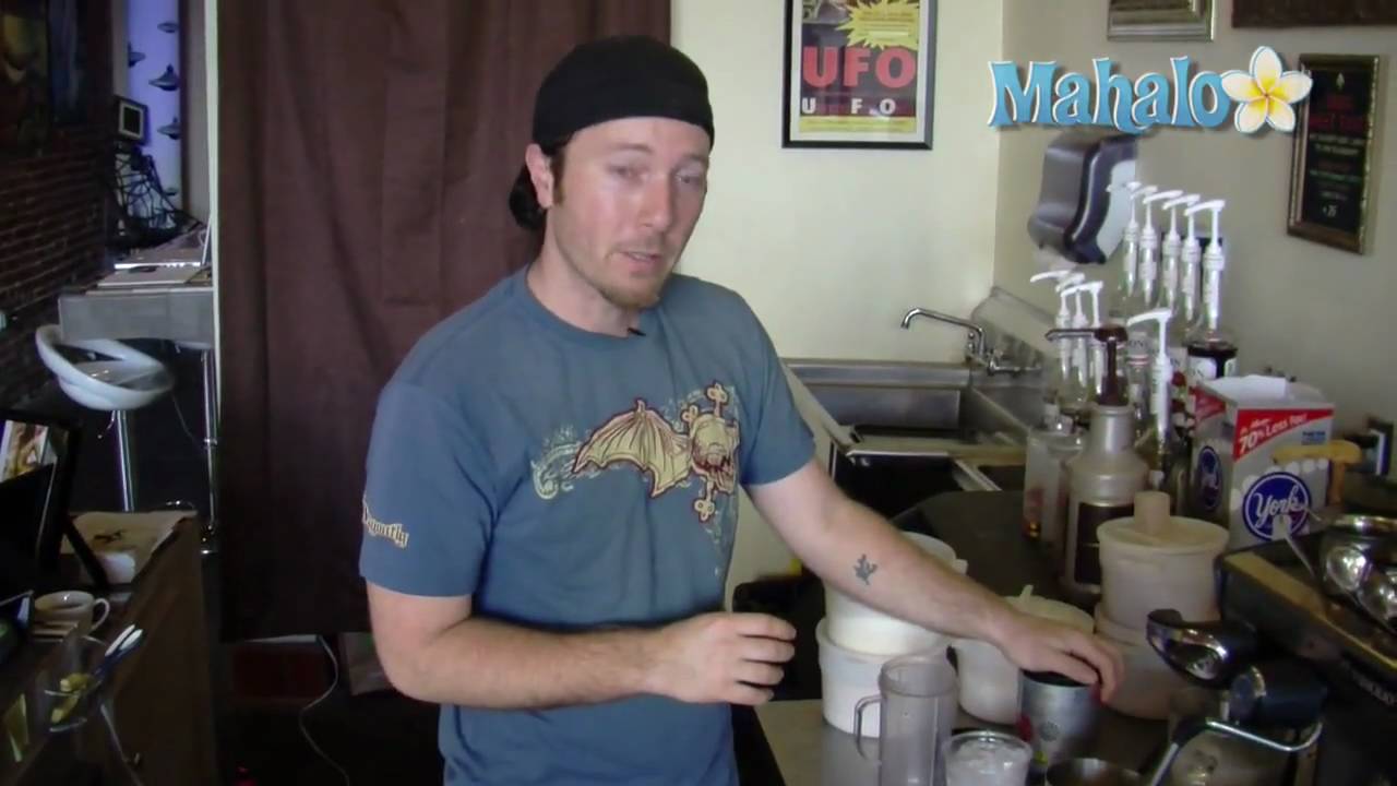 How to make a frappuccino - YouTube