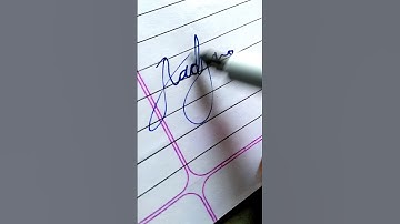 Signature style "Aadya"🖊️ Comment your name!!