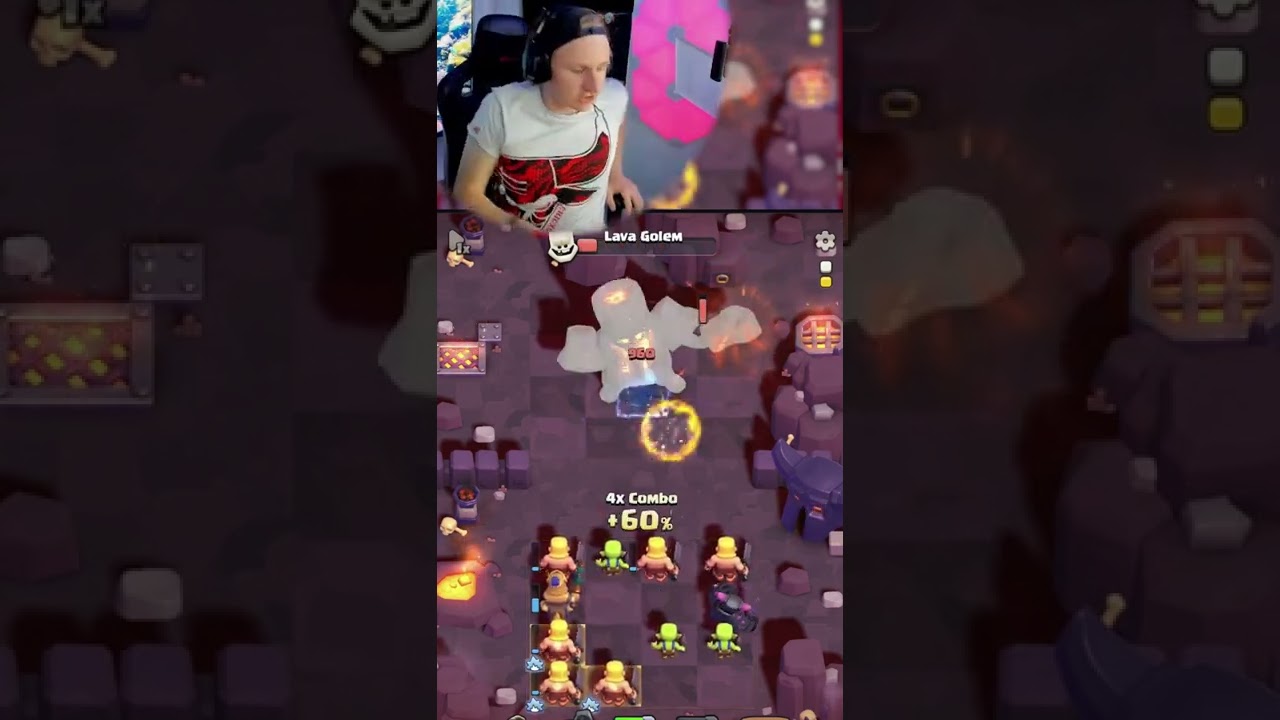 💪🏻😎LAVA GOLEM in CLASH QUEST! iPsycoo