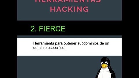 #2 - Curso Hacking: FIERCE, Como buscar los subdominios de una pagina web