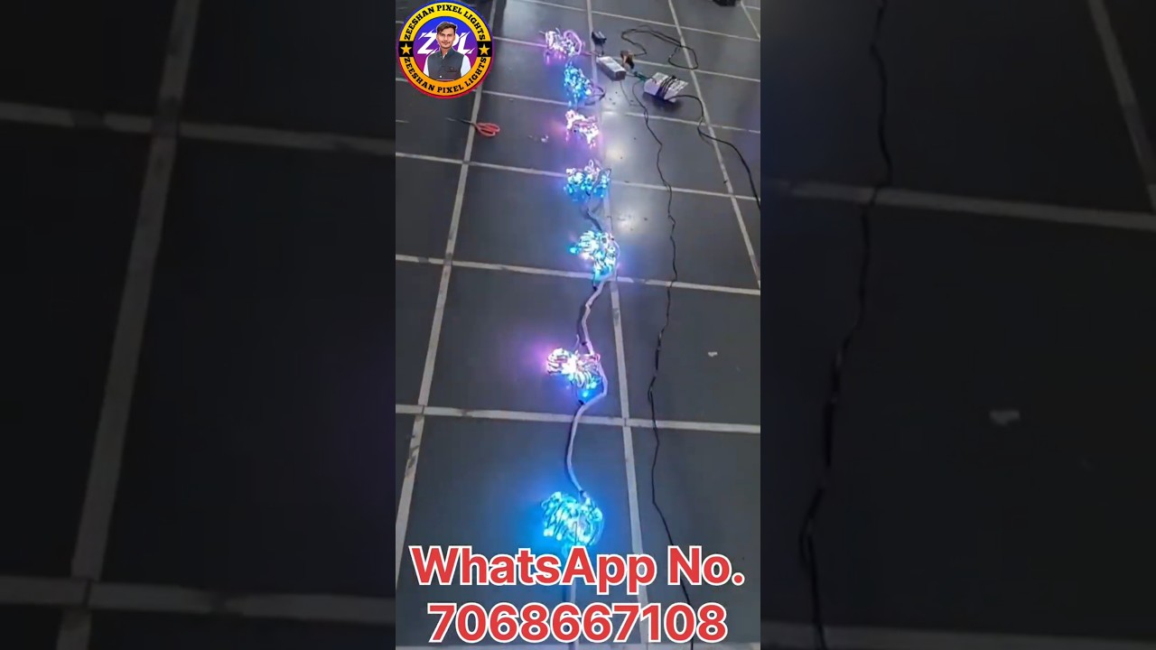 Pixel Led Toran Setup 10*40 Feet 25x40 Led 