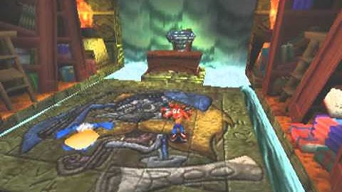 Crash Bandicooot 2: Ripper Roo Boss Fight - HQ