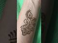 #shorts ver simple and easy minimal mehndi design 2026 #mehndi #mehandi #henna #hennatatto #hennaart