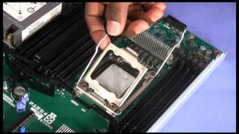 Remove a Microprocessor and Heat Sink