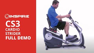 Inspire Fitness Inspire CS3 Cardio Strider Full Demo