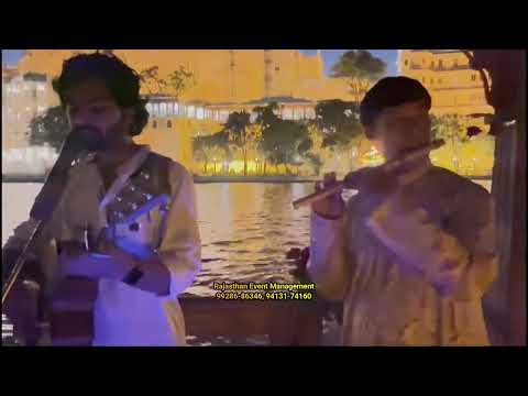 Musical Harmony: Flute and Guitarist-Singer Collaboration in Udaipur