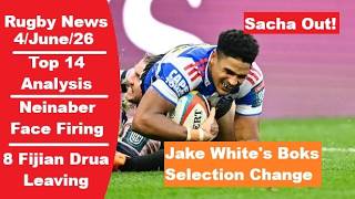 Rugby News: Jake White Calls Springboks Selection Changes. Top 14 Finals Chase, Nienaber Sacking?