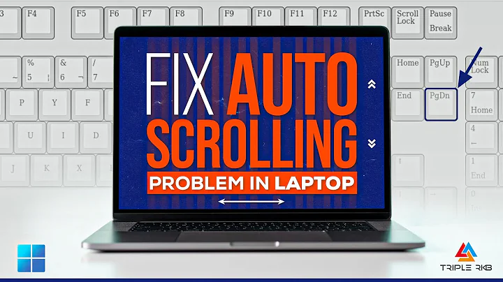 Fix auto Scrolling ( Down/ Up) problem in laptop || Simple & Easy method ||