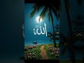 Allah is one💝I love you Allah❤️#short#Islamic#viral