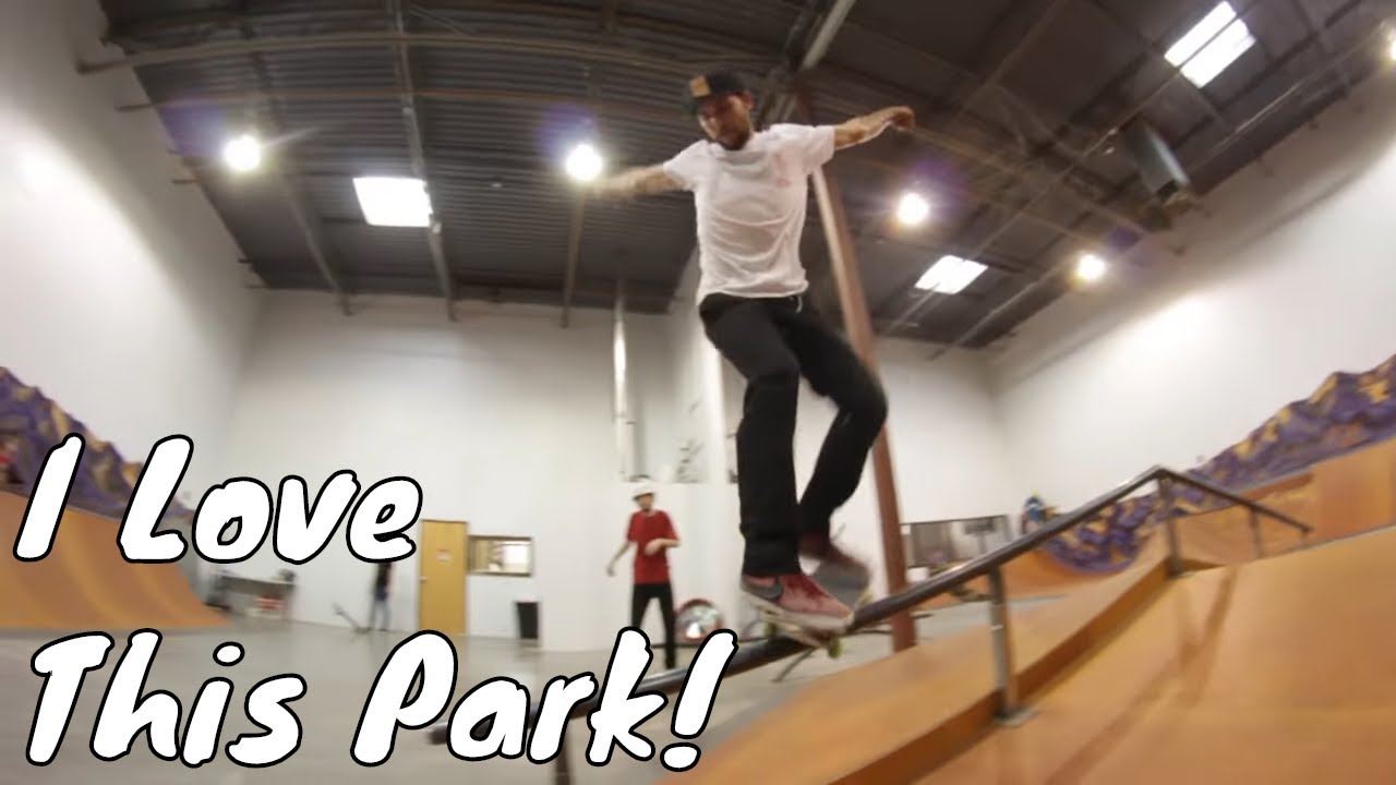 Best Indoor Skatepark In Arizona! Peoria Skatepark Montage YouTube