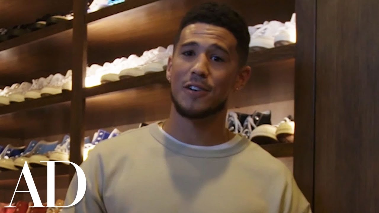 Inside Devin Booker's Private Sneaker Closet