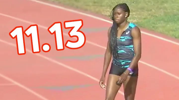 Candace Hill's Fastest 100m Race Since 2016