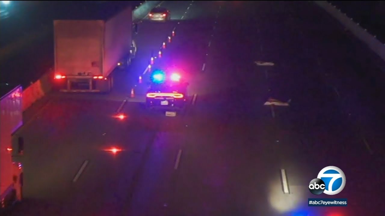 Girl dies after falling from moving SUV on freeway near Santa Clarita | ABC7