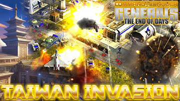 TEoD - China Invades Taiwan Mission - Zero Hour The End Of Day Mod