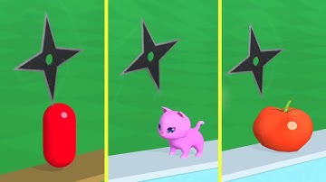 Dont Slice The Cats - Very Satisfying and Relaxing ASMR Slicing Video Game