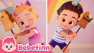 Are You Ready for The Cleaning Olympics?🏎️ | Bebefinn Playtime | Musical Stories