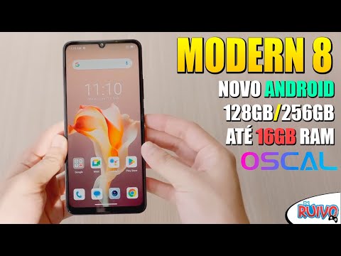 OSCAL MODERN 8 CHEGOU com CPU T616, Android 13 e 16GB de memória RAM! @ruivoplay