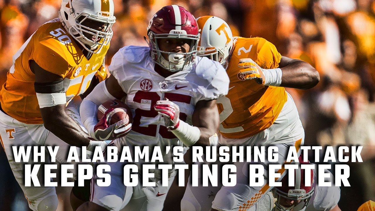 Why Alabama's rushing attack keeps getting better YouTube