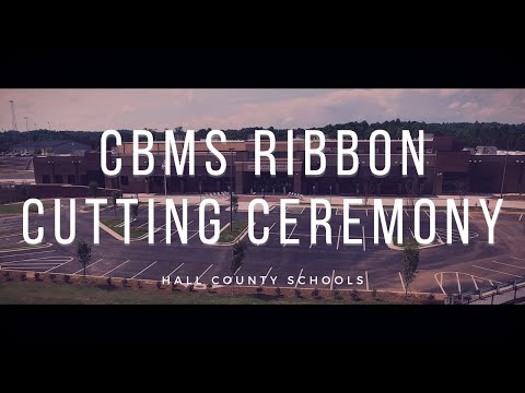 2022 Cherokee Bluff Middle School Ribbon Cutting Ceremony