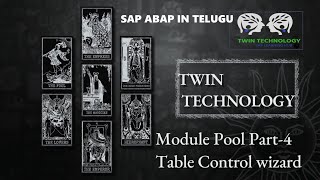 Sap Abap Module Pool Part- 4 Table Control Wizard Video 13 in Telugu