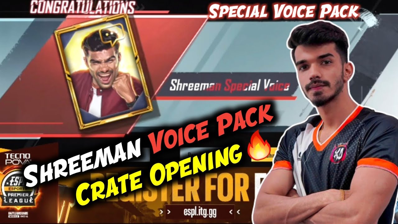 Snax Gaming Shreeman Special Voice Pack CRATE OPENING🔥 Snax Reaction ...