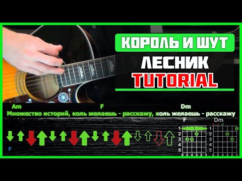 Король И Шут - Лесник | Разбор Песни На Гитаре