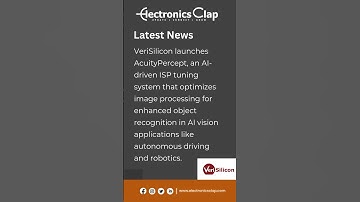 VeriSilicon Unveils AcuityPercept: AI-Powered ISP Tuning for Vision Tech 🚀👁️ #latestnews #viralnews
