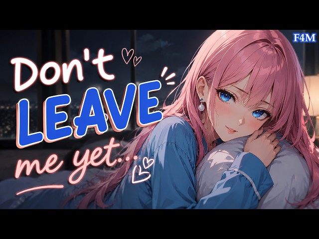 Your Clingy Girlfriend Wants You To Stay In Bed | F4M | Wholesome | Cuddles | ASMR Roleplay