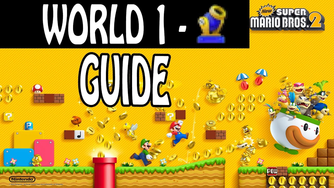 Super Bros. 2 - Guide - World 1-Cannon - YouTube