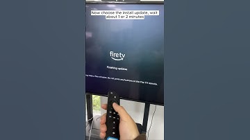 How to update Amazon fire stick?