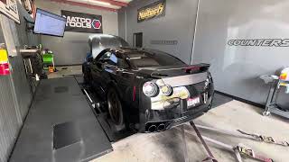 Nissan GTR Dyno Run!  HKS turbo's and 4" titanium exhaust