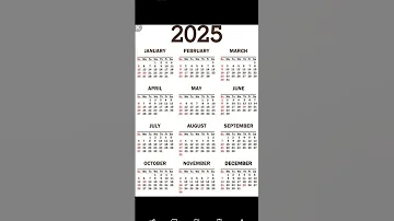 Educational Calendar 2025 Calendar 