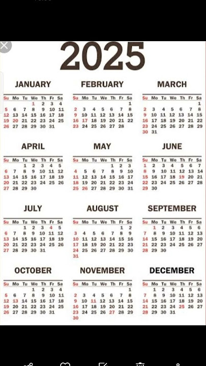#educational # calendar # 2025 calendar 📆🗓️