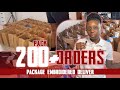 PACKAGE 200+ ORDER WITH US | BUSINESS VLOG | PACKAGE &amp; EMBROIDERED