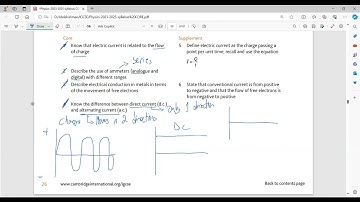 Cambridge Physics Core IGCSE Final Revision Part 2 (Unit 4, 5, &6)