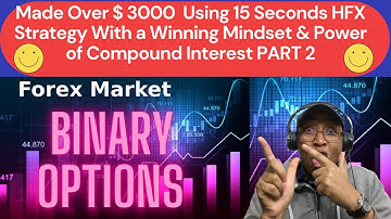 ❤️15 SECOND BINARY TRADING  STRATEGY WEBINAR | Made Over $3000 in Less Than 1 Hour | PART 2