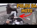 PULOU DA MOTO EM MOVIMENTO 🤭