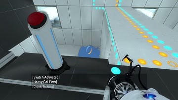 Fun with GELS in Portal 2(Custom made map)