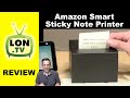 Amazon Smart Sticky Printer Review - Another Weird Amazon Hardware Product