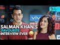 Salman Khan’s ‘Favourite’ Interview Ever 😜 | Curly Tales