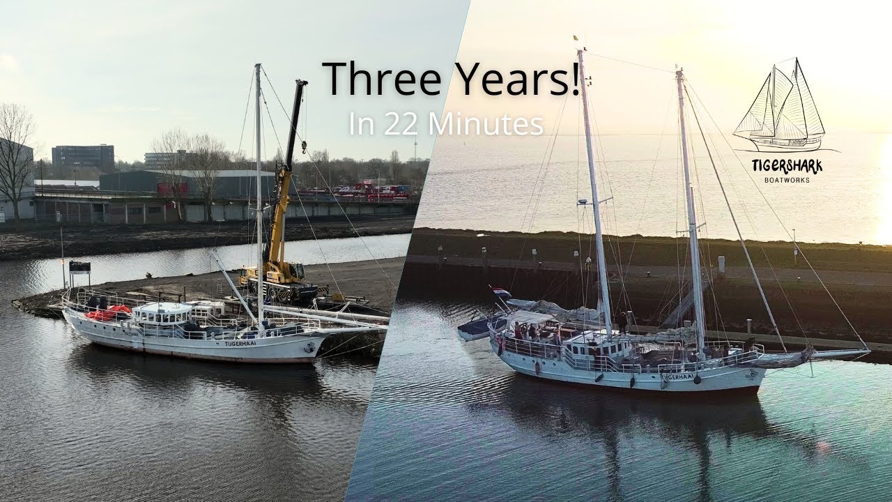Three Years of Rebuilding An OLD SAILING SHIP!
