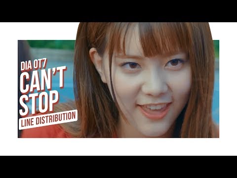 DIA OT7 - Can't Stop (Line Distribution)