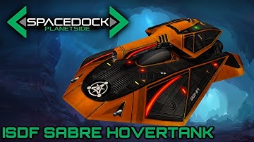 Battlezone: ISDF Sabre Tank - Spacedock Planetside